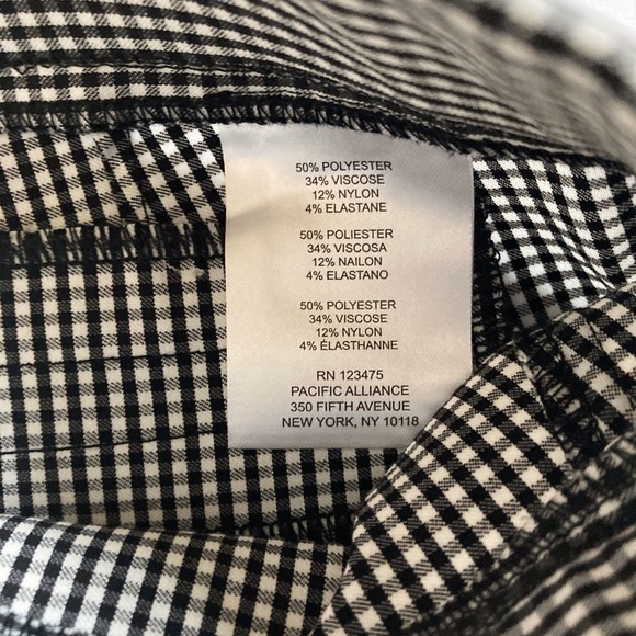 Joie Kenadia Checkered Pants NWT - Picture 6 of 8